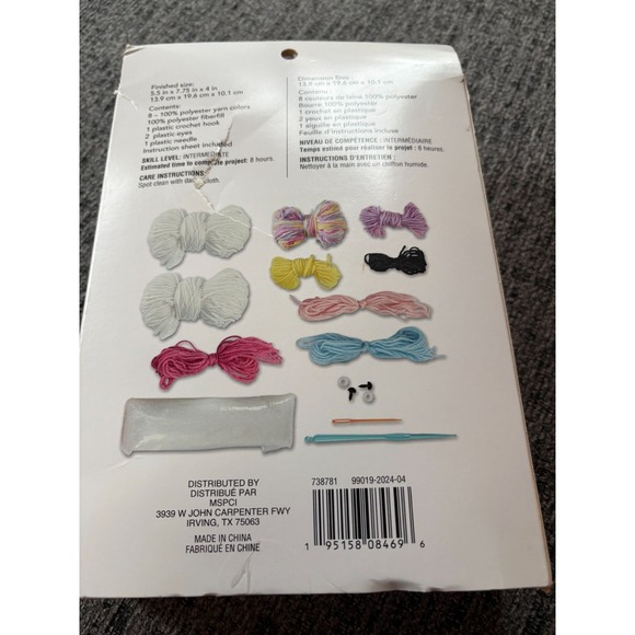 Loops & Threads Unicorn Crochet Kit - Picture 2 of 4